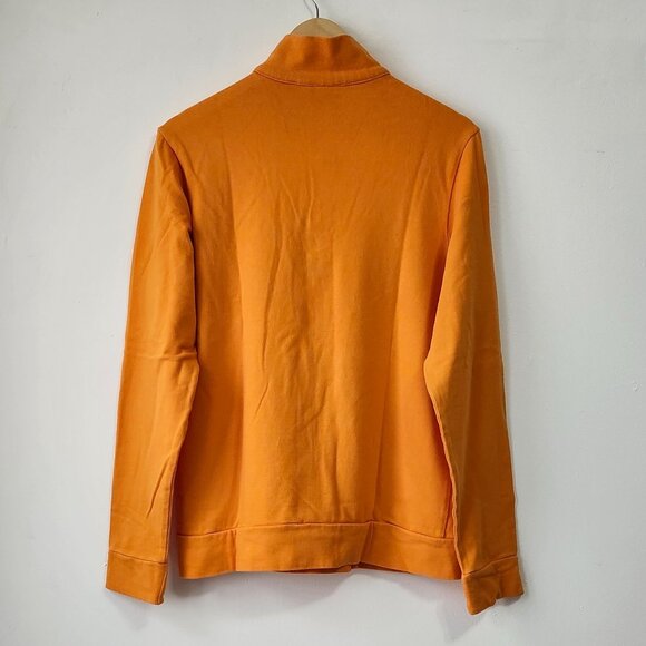 Vtg Steve & Barry's University Sportswear Orange Half-Zip Pullover College Fall - Picture 3 of 10